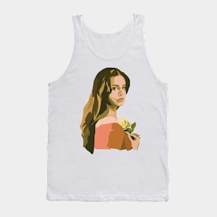 Lana With Rose Tank Top